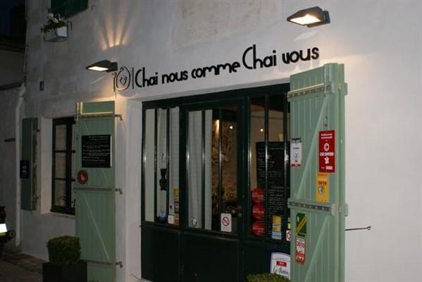 Restaurant Chai nous comme chai vous vu depuis la rue