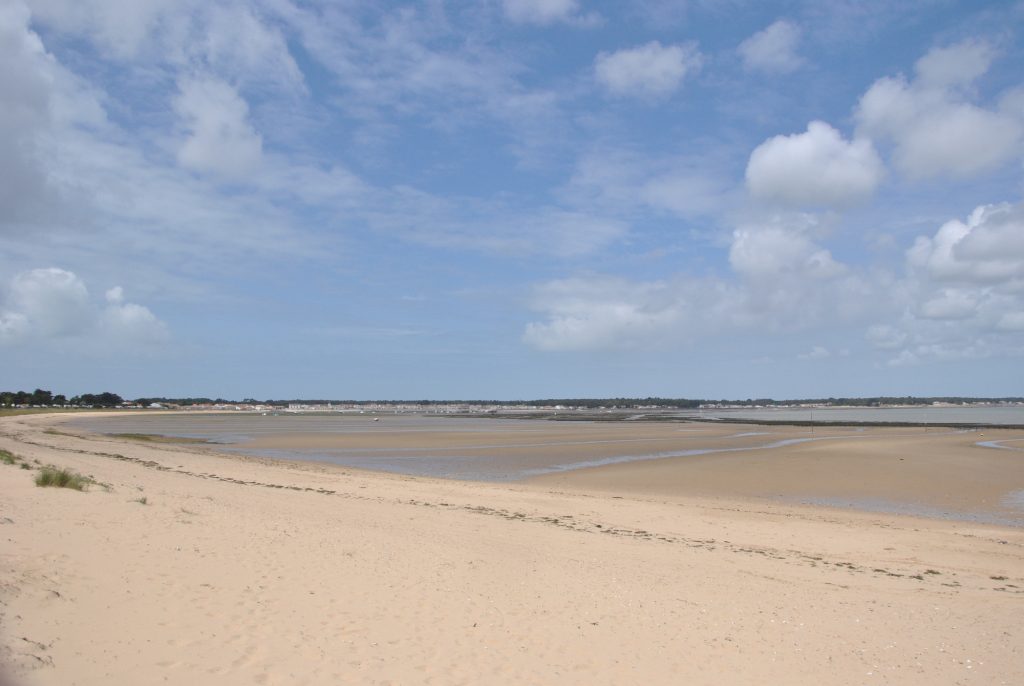 Rivedoux-Plage à marée basse