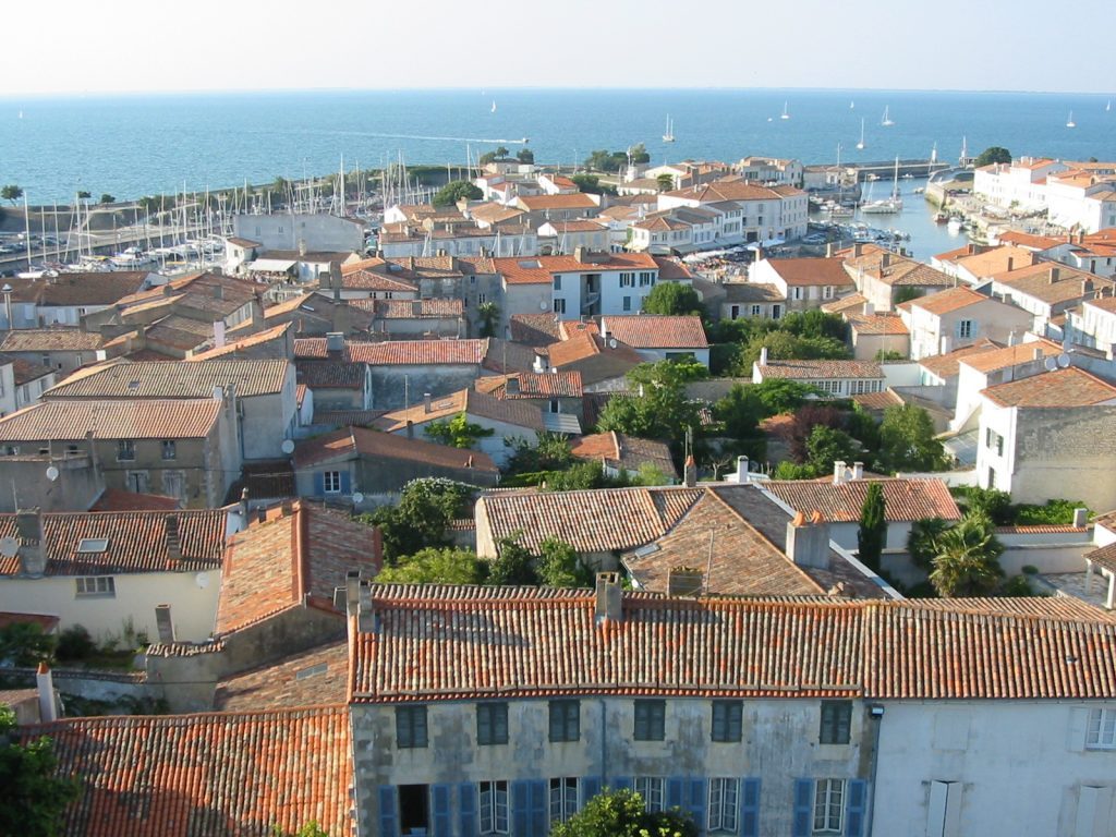 Saint-Martin-de-Ré vue des toits