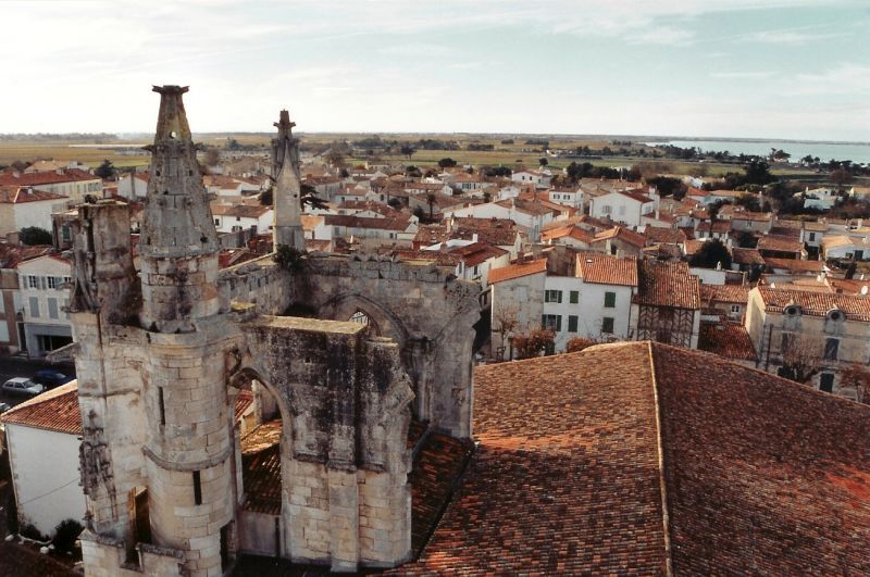 Vue du clocher de Saint-Martin-de-Ré